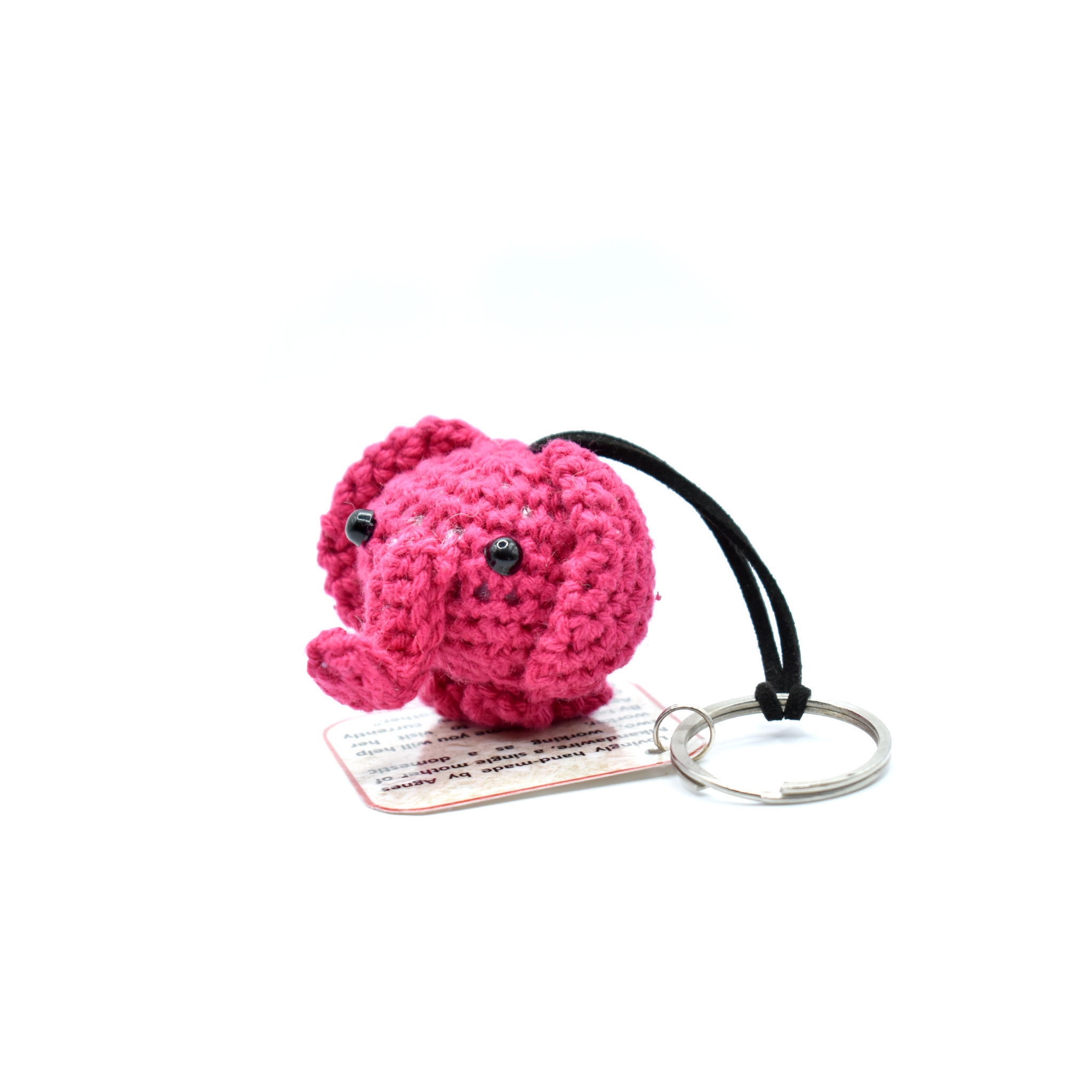 Crochet Ele Keyring (Assorted) - Image 2